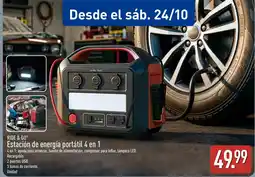 ALDI Ride & Go Estación de energía portátil 4 en 1 oferta