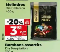 Dia Dia Galleteca melindros oferta
