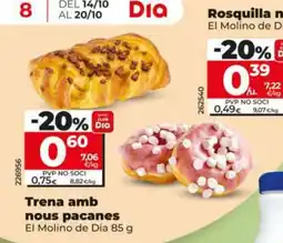 Dia El Molino de Dia Trena amb nous pacanes oferta