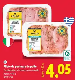 Lidl Pollo filete de pechuga oferta