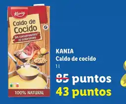 Lidl Kania caldo de cocido oferta