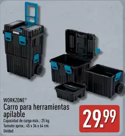 ALDI Workzone carro para herramientas apilable oferta