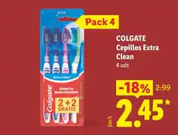 Lidl Colgate Cepillos Extra Clean oferta