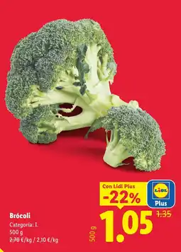 Lidl Brócoli oferta