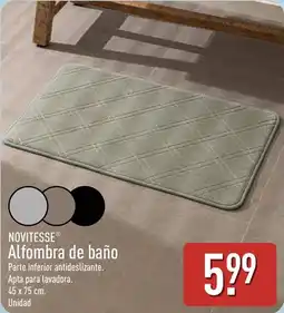 ALDI Novitesse alfombra de baño oferta