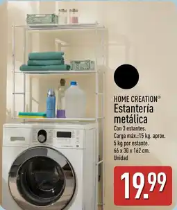 ALDI Home Creation estantería metálica oferta