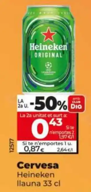 Heineken Cervesa