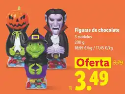 Lidl Figuras de chocolate oferta