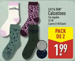 ALDI Lily & Dan calcetines oferta