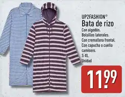ALDI UP2FASHION bata de rizo oferta