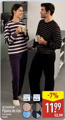 ALDI Up2fashion pijama de rizo oferta