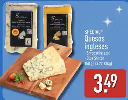 ALDI Special quesos ingleses oferta