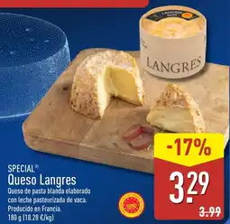 ALDI Special Queso Langres oferta