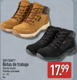 ALDI Top Craft botas de trabajo oferta