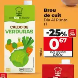 Dia Dia Al Punto caldo de verduras oferta