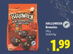 Lidl Halloween brownies oferta