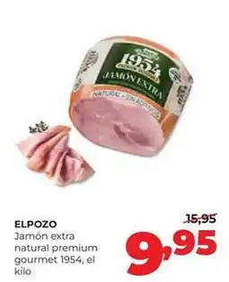 Alimerka Elpozo - jamon extra natural premium gourmet 1954 oferta