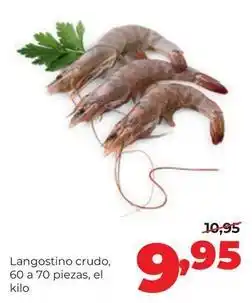 Alimerka Langostino crudo oferta