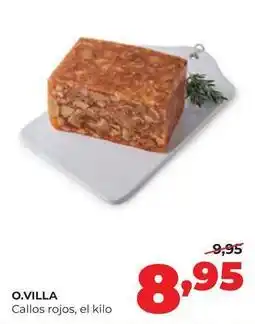 Alimerka O.villa - callos rojos oferta