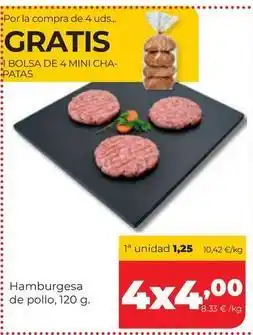Alimerka Hamburgesa de pollo oferta