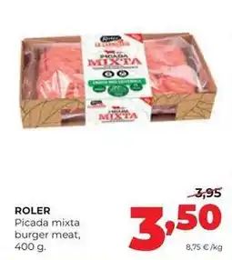 Alimerka Roler - picada mixta burger meat oferta
