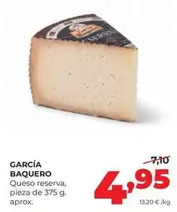 Alimerka García baquero - queso reserva oferta