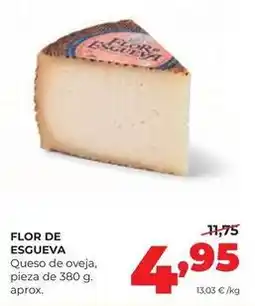 Alimerka Flor de esgueva - queso de oveja oferta