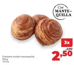Alimerka Croissant twister mantequilla oferta