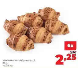 Alimerka Mini croissant de queso azul oferta