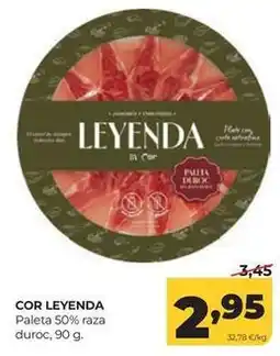 Alimerka Leyenda - paleta 50% raza duroc oferta