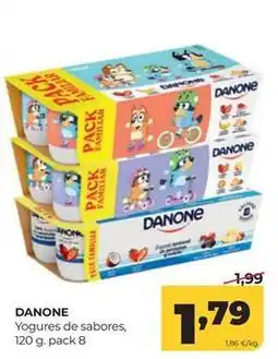 Alimerka Danone - yogures de sabores oferta