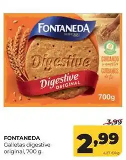 Alimerka Fontaneda - galletas digestive original oferta