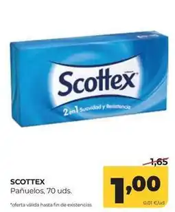 Alimerka Scottex - pañuelos oferta