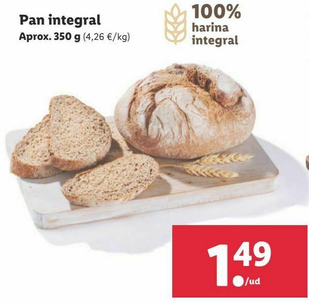 El precio y las condiciones de Lidl están en el catálogo o el sitio web que  dirigen.
