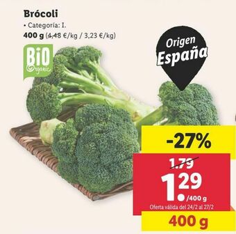Lidl Brócoli oferta