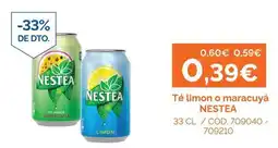 Dialsur Cash & Carry Nestea - té limon o maracuya oferta