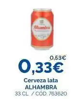 Dialsur Cash & Carry Alhambra - cerveza lata oferta