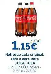 Dialsur Cash & Carry Coca-cola - refresco cola original, zero o zero-zero oferta
