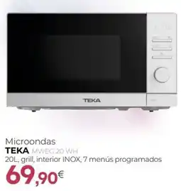 Tien 21 Teka microondas mweg 20 wh oferta