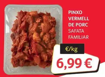 Pinxo Vermell De Porc Safata Familiar