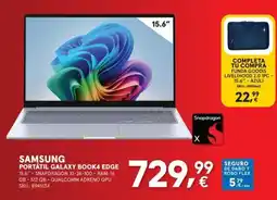 Worten samsung portátil galaxy book4 edge 15.6" oferta