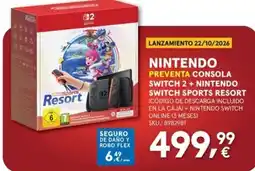 Worten Nintendo switch 2 + nintendo switch sports resort oferta