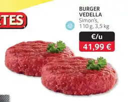 GM Cash & Carry Burger Vedella Simon's oferta