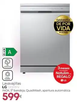 Tien 21 Lg lavavajillas df273fv oferta