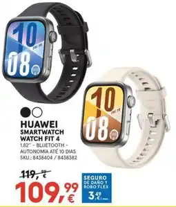 Worten Huawei smartwatch watch fit 4 1.82" - bluetooth - autonomia até 10 dias oferta
