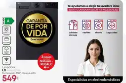 Tien 21 LG lavadora oferta