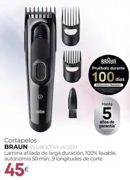 Tien 21 Braun cortapelos s5 grocery hc5510 oferta