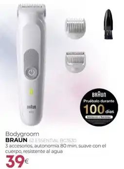 Tien 21 Braun bodygroom s3 essential bc3530 oferta