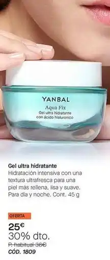 Yanbal Yanbal - gel ultra hidratante oferta