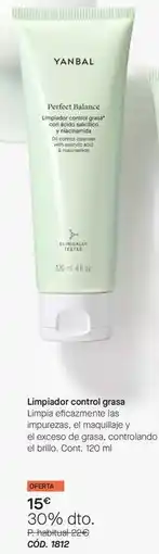 Yanbal Yanbal - limpiador control grasa oferta